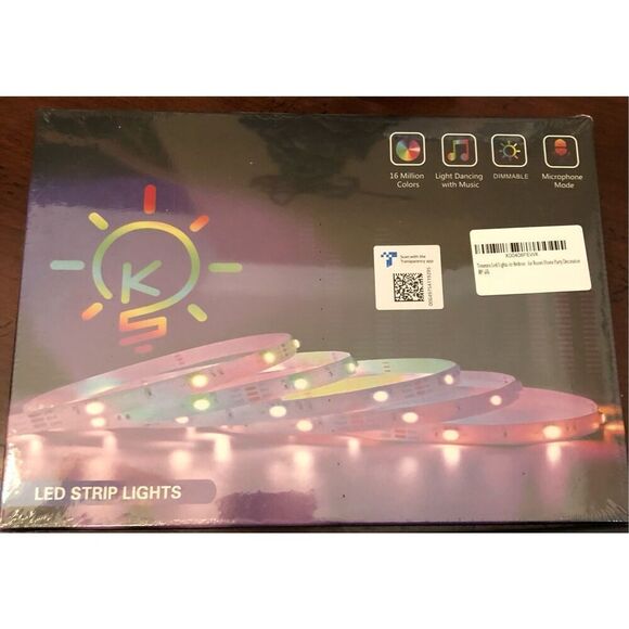 KEEP SMILE - NWT Sealed Box 100' Strip Lights/2 Rolls of 50' Each/Bluetooth - Picture 12 of 12